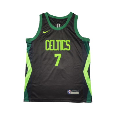 Boston Celtics Jaylen Brown City Edition 2020-21 Black Jersey #7