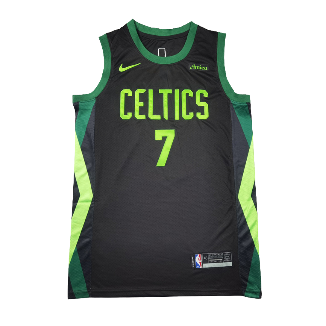 Boston Celtics Jaylen Brown City Edition 2020-21 Black Jersey #7 Boston Celtics Jaylen Brown City Edition 2020-21 Black Jersey #7