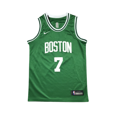Boston Celtics Jaylen Brown Green Icon Edition 2020-21 Green Jersey #7