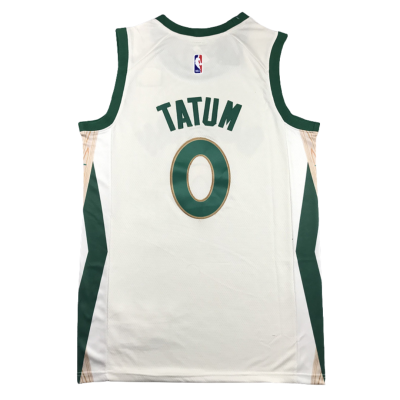 Boston Celtics Jayson Tatum City Edition 2021-22 White Jersey #0 (1)