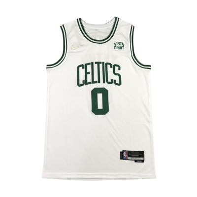 Boston Celtics Jayson Tatum Home 2021–22 White Jersey #0 (1)