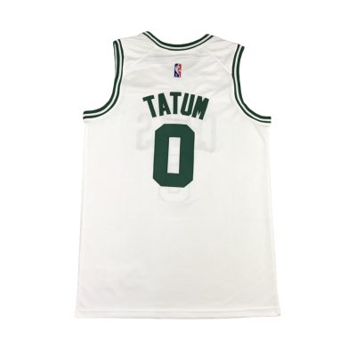 Boston Celtics Jayson Tatum Home 2021–22 White Jersey #0 (2)