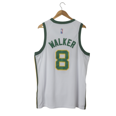 Boston Celtics Kemba Walker Icon Edition 2019-20 White Jersey #8 (1)