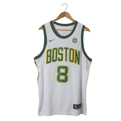 Boston Celtics Kemba Walker Icon Edition 2019-20 White Jersey #8