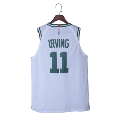 Boston Celtics Kyrie Irving Home 2017-18 White jersey #11 (2)