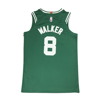 Boston Celtics Kyrie Irving Home 201Boston Celtics Kemba Walker Statement 2019–20 Green Jersey #87-18 White jersey #11