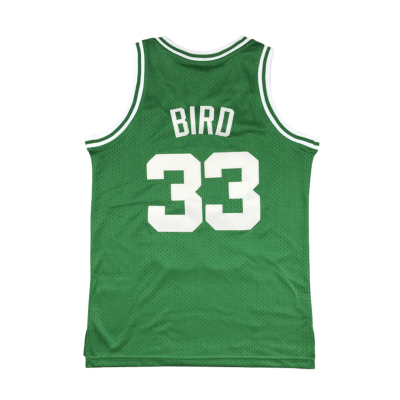 Boston Celtics Larry Bird 1985–86 Green Jersey #33 (1)