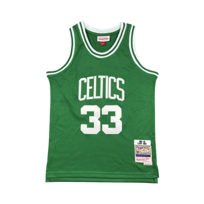 Boston Celtics Larry Bird 1985–86 Green Jersey #33