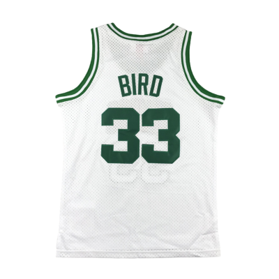 Boston Celtics Larry Bird Home 1985-86 White Jersey #33 (1)