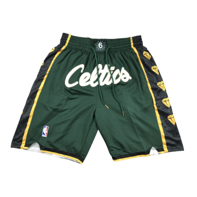 Boston Celtics Men's Basketball 2023-24 Dark Green Shorts