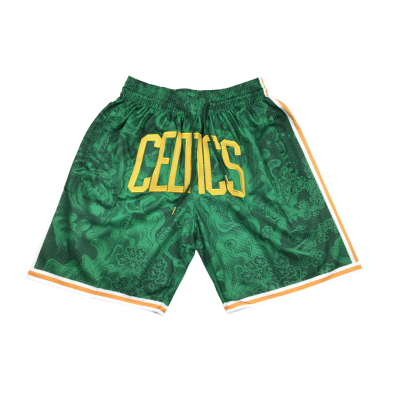 Boston Celtics Mesh Fabric 2023-24 Green Shorts