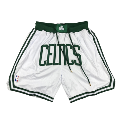 Boston Celtics NBA Authentic 2020-21 White Shorts