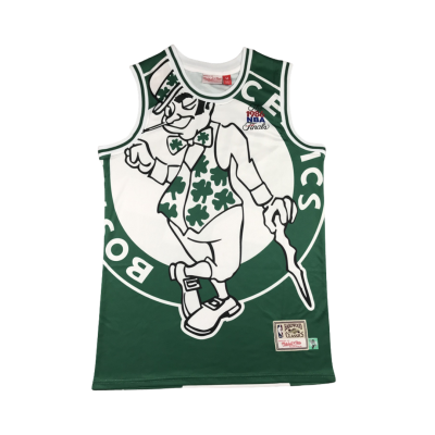 Boston Celtics NBA Finals 1985-86 Green Jersey #33