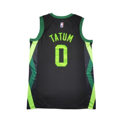 Boston Celtics Jaylen Brown City Edition 2020-21 Black Jersey #0