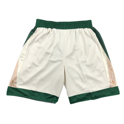 Boston Celtics Nike NBA Official Team 2020-21 White and Green Shorts (1)