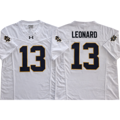 Notre Dame Fighting Irish Jersey White - #13