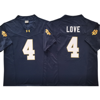 Notre Dame Fighting Irish Jersey Blue - #4