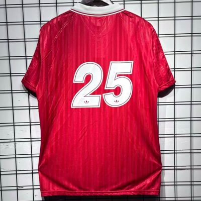 Irish Gifts - GAA, Ireland Football Jerseys, Ireland Rugby Jerseys Alternative view of Oasis x Adidas Tour Jersey Red