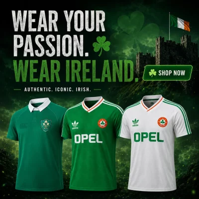 Irish Gifts - GAA, Ireland Football Jerseys, Ireland Rugby Jerseys