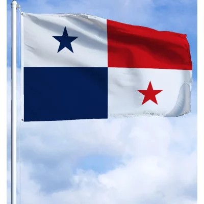 Alternative view of Panama Flag