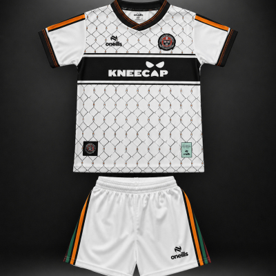 Bohemians x Kneecap Kids Jersey & Shorts Set – Palestine Solidarity Edition